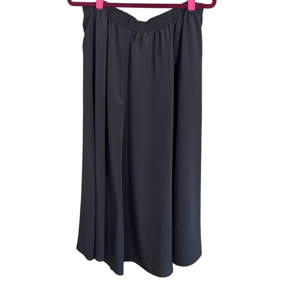 Maggie Sweet Chic Urban Maxi Skirt Set M Black Neutral Preppy Old Money Resort - Picture 4 of 14